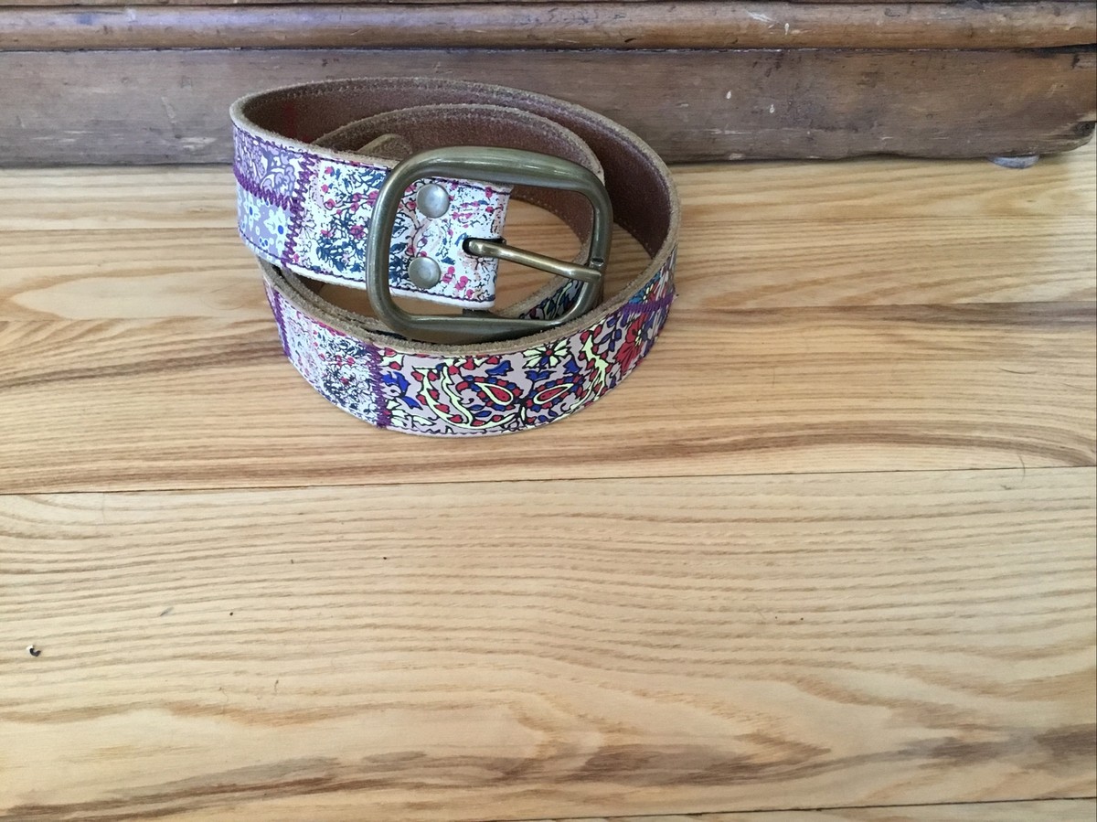 Lucky brand size medium leather belt Leather belt LUCKY BRAND Brown size 37 Inches in Leather  main image 4