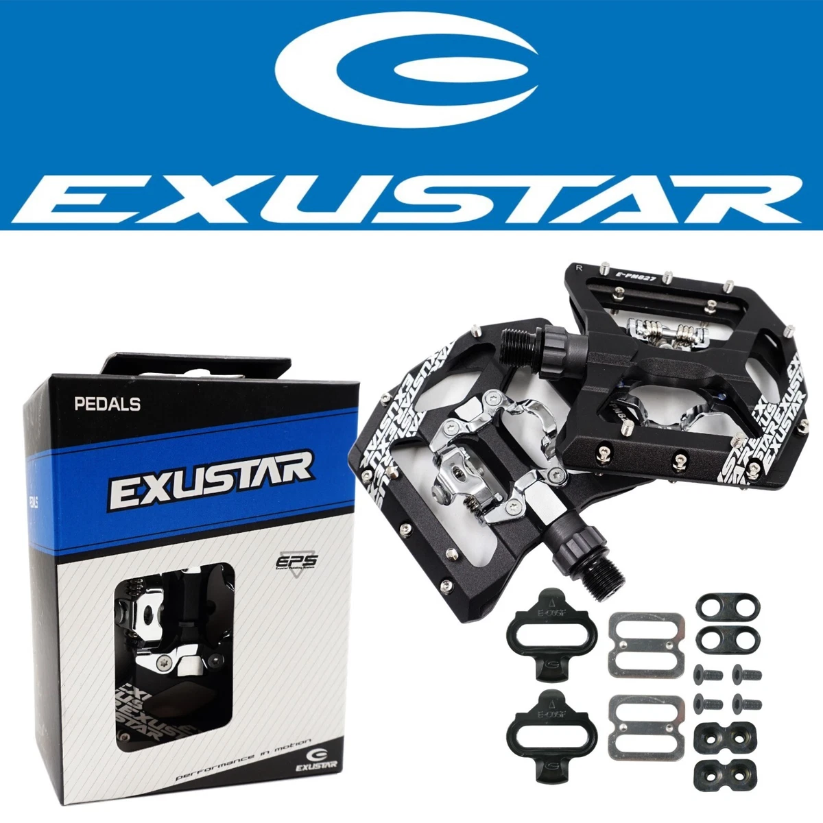 Exustar clip sales in pedals