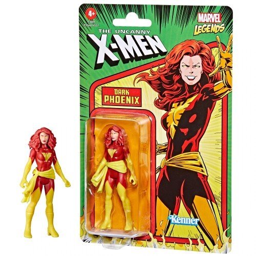 "X-Men Dark Phoenix 3.75 \" Retro Marvel Legends Action Figure Hasbro"-image