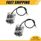 TWO 2 Pin Electronic LED Turn Signal Flasher Relay with Ground Wire for Car