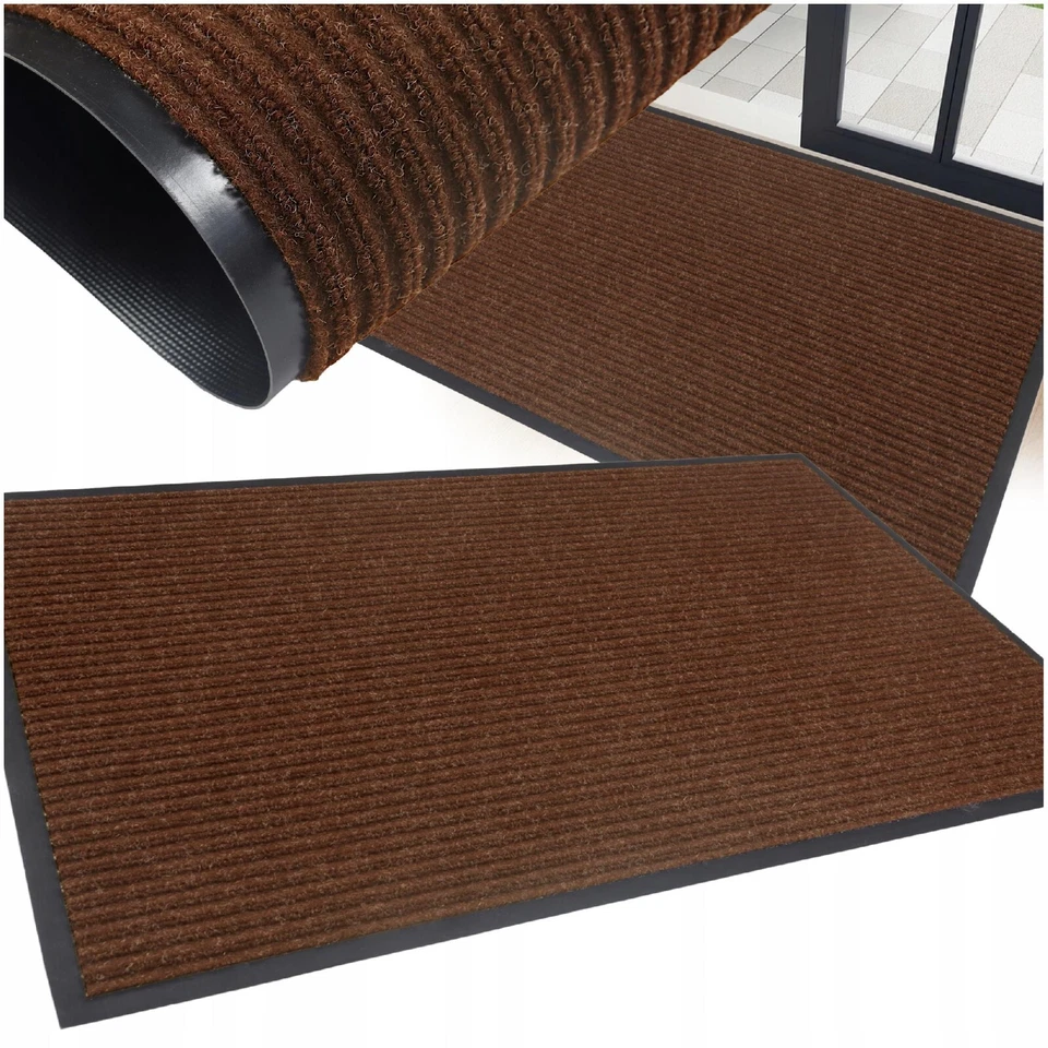 Schmutzfangmatte für Innen & Außen Fußmatte Waschbar Robust Rutschfest Türmatte - Bild 4 von 4