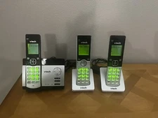 Vtech CS5129-3Cordless Phones Digital Answering System w/ 3 Handsets Caller ID