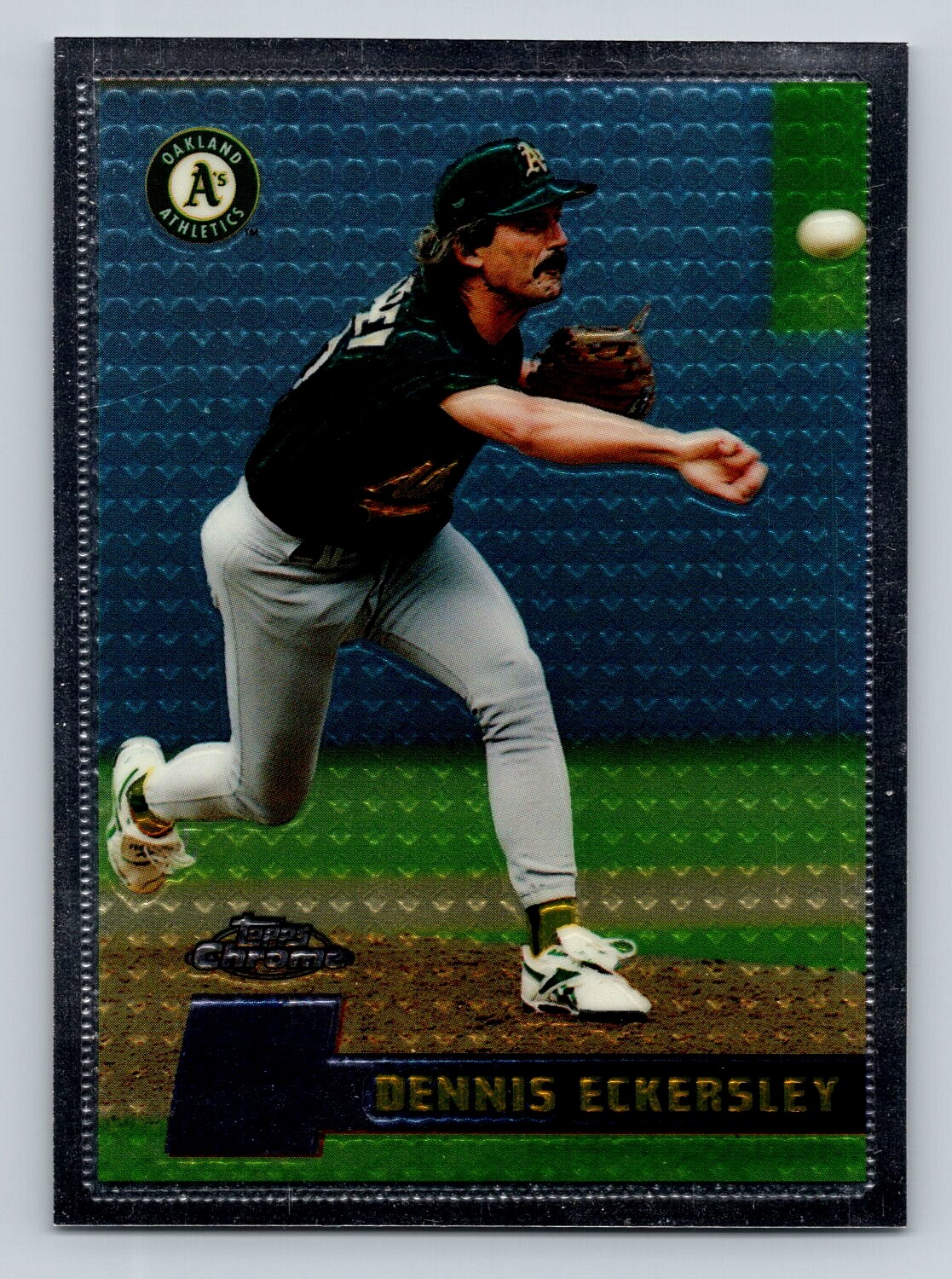 1996 Topps Chrome 150 Dennis Eckersley Oakland Athletics