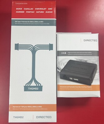 DB3 Remote Start With THGMD2 T-Harness Directed Chevrolet Buick GMC Hummer