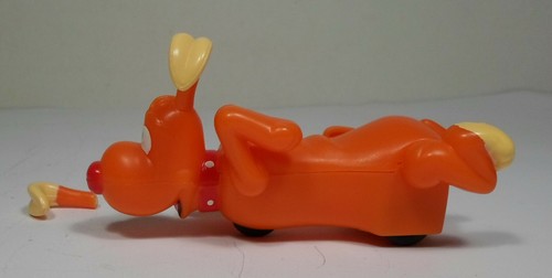 DIC 2005 INSPECTOR GADGET BRAIN THE DOG 4'' PLASTIC FIGURE TOY w/ RUNNING ACTION - Picture 6 of 10