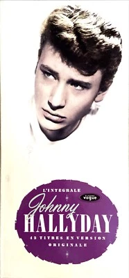 COFFRET LONG 2xCD JOHNNY HALLYDAY L' INTEGRALE DISQUES VOGUE DELUXE EDITION 1992 - Photo 1/3