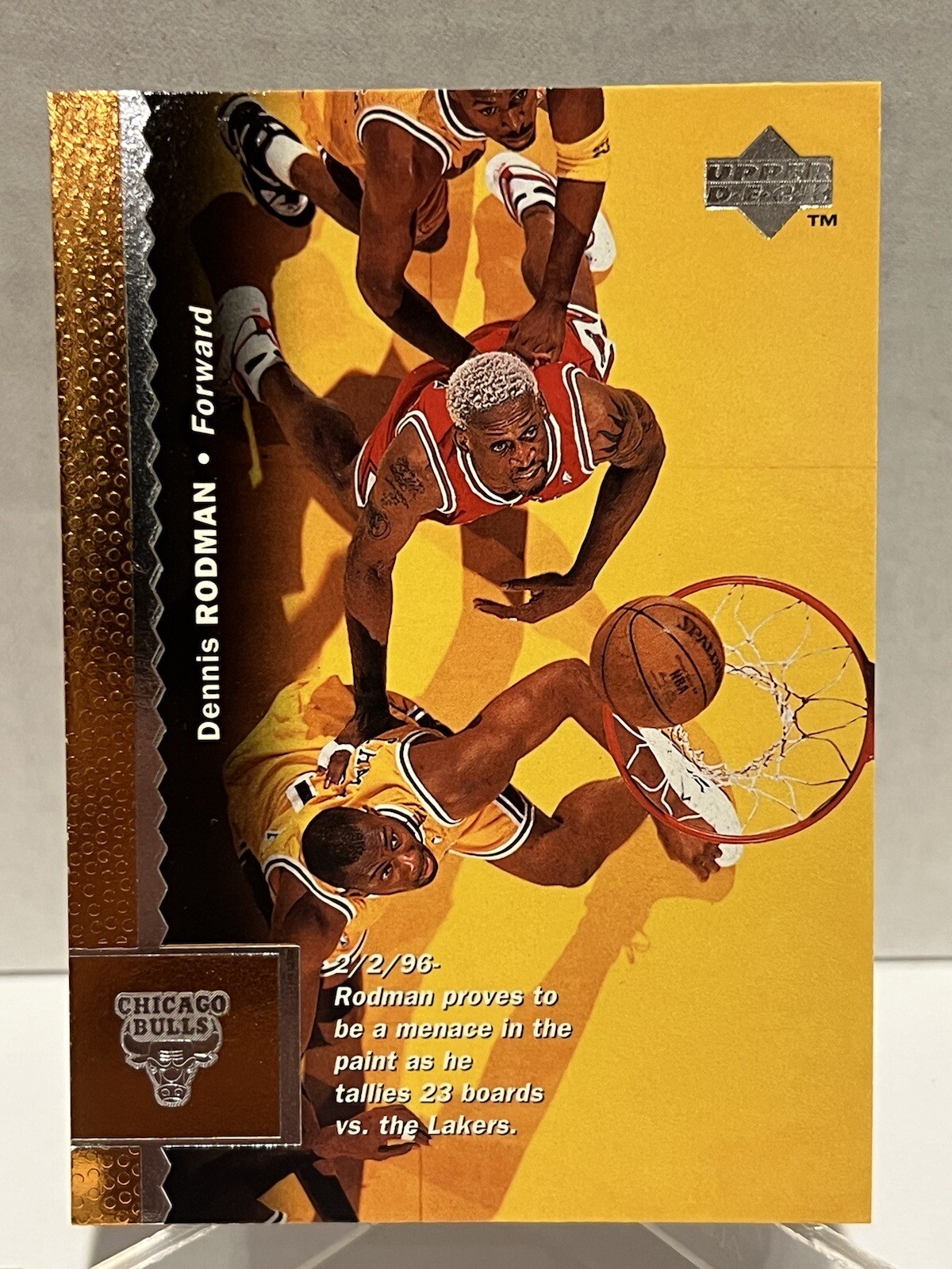 1996-97 Upper Deck - #19 Dennis Rodman Chicago Bulls