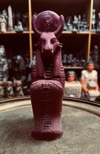 Rare Ancient Egyptian Antique Pharaonic Unique Statue Hathor Goddess Antiques BC