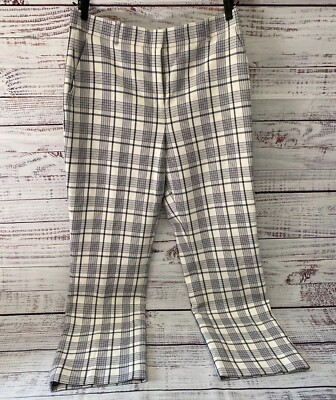 HOT Plaid Print Tory Burch Plaid Pants New Tory Burch Womens