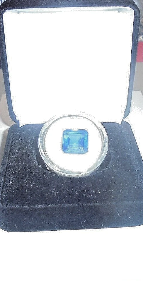 Deluxe Natural TANZANITE Sparkle Cut Carat Gem Gemstone Mine Specimen Ct Square - Image 3 of 3