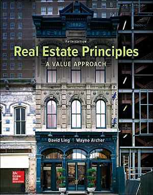 Real Estate Principles: A Value - Hardcover, By Ling David Archer - Good