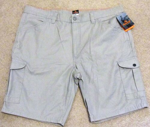 Pantalones cortos de trabajo cargo de lona Ridgecut Toughwear para hombre 44 nuevos con etiquetas 11” grises - Imagen 2 de 10