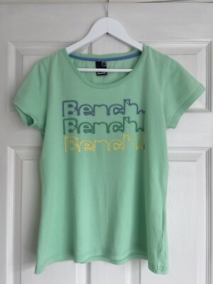 Teen Mädchen Bench mintgrün Baumwolle T-Shirt Gr. L