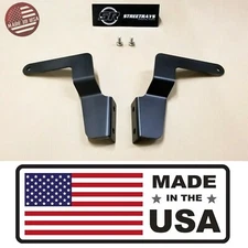 [SR] LED Light Bar Hidden lower Bumper Grille Mount brackets FOR 05-up Tacoma