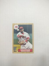 2012 Topps #TM-31 Brandon Phillips 1987 Minis   Cincinnati Reds (PWE)