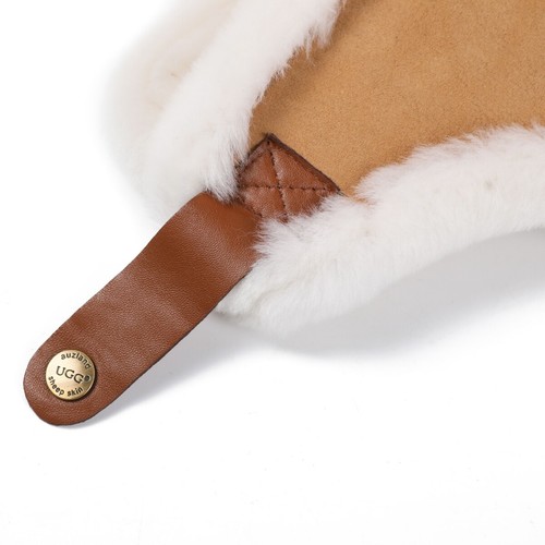 Originals UGG Australia Sheepskin Wool Trapper Aviator Hat Womens Mens 3 Colors - Picture 8 of 13