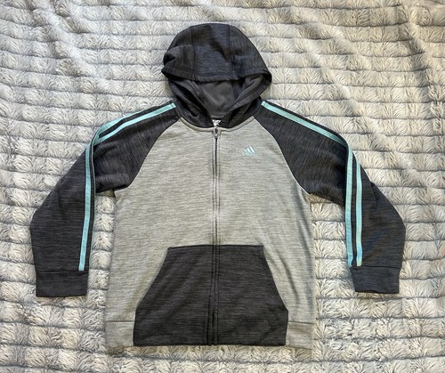 Adidas Zip Up Jacket Track Suit Jacket Size 7 Mint Condition - Picture 2 of 16