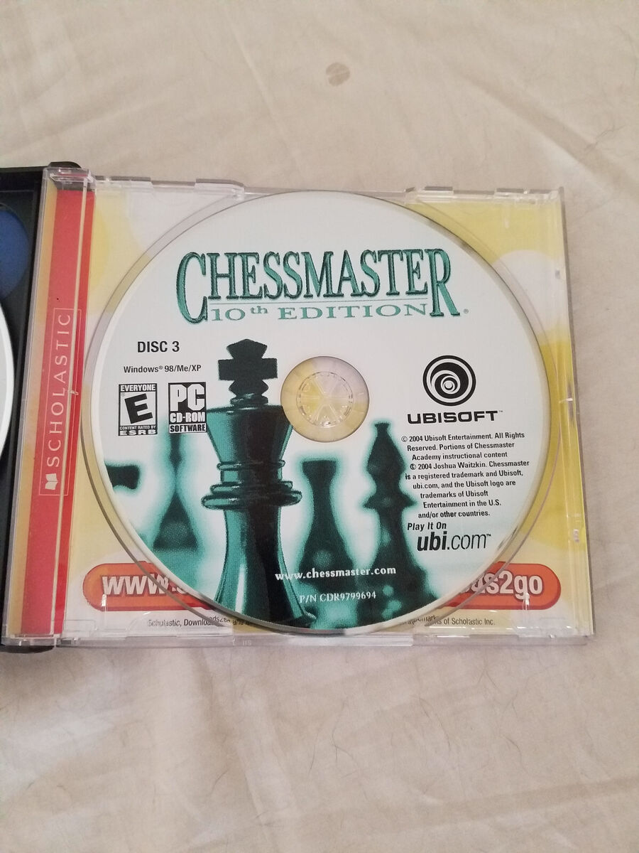 Ubisoft Chessmaster 10th Edition (Rated E) Windows 98 / ME / XP - 3 CD Disc  Set