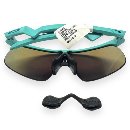 Oakley Youth Fit Sunglasses OJ9010-1923 Resistor XS Teal Prizm Blue Kids Size - Picture 6 of 11