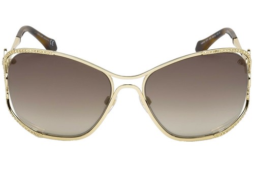 Roberto Cavalli SRC062 8FCX Butterfly Sunglasses - Gold / Brown SRC062 8FCX Copper Gold/Brown main image 3
