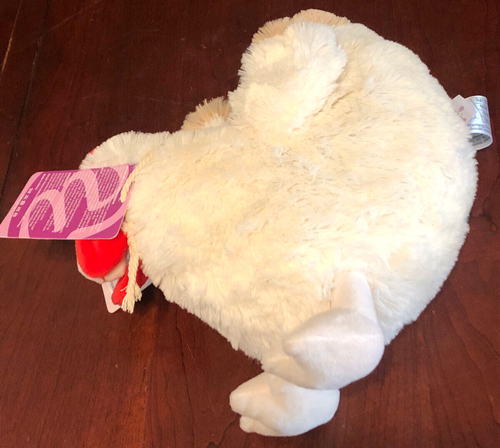 Warmies Cozy Plush - Chicken Large Therapy Microwavable Heatable Toy - Picture 5 of 9