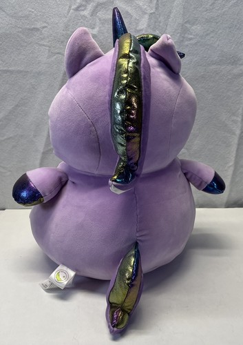 Animal Adventure 2021 Plush 17” stuffed Purple Unicorn - Picture 3 of 7