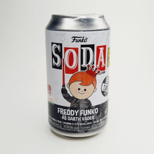 Funko Soda Freddy Funko as Darth Vader Funko Camp Fundays SDCC 2023 LE 1000