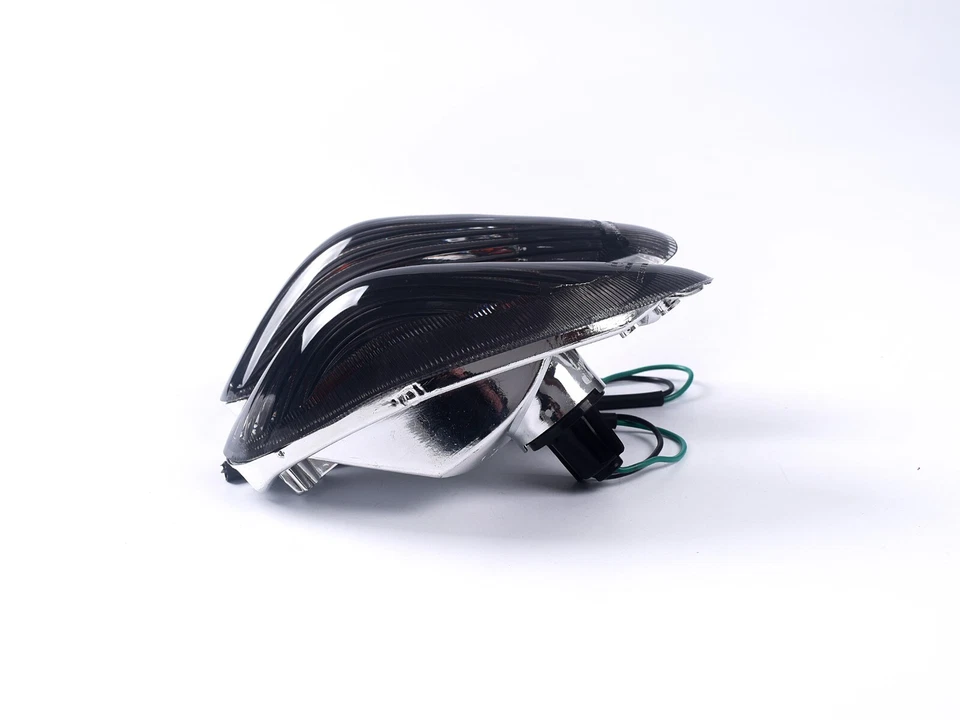 Señales de giro delanteras humo STR lentes bombillas para Suzuki 1998-2006 KATANA GSX600 Foto 4 de 4