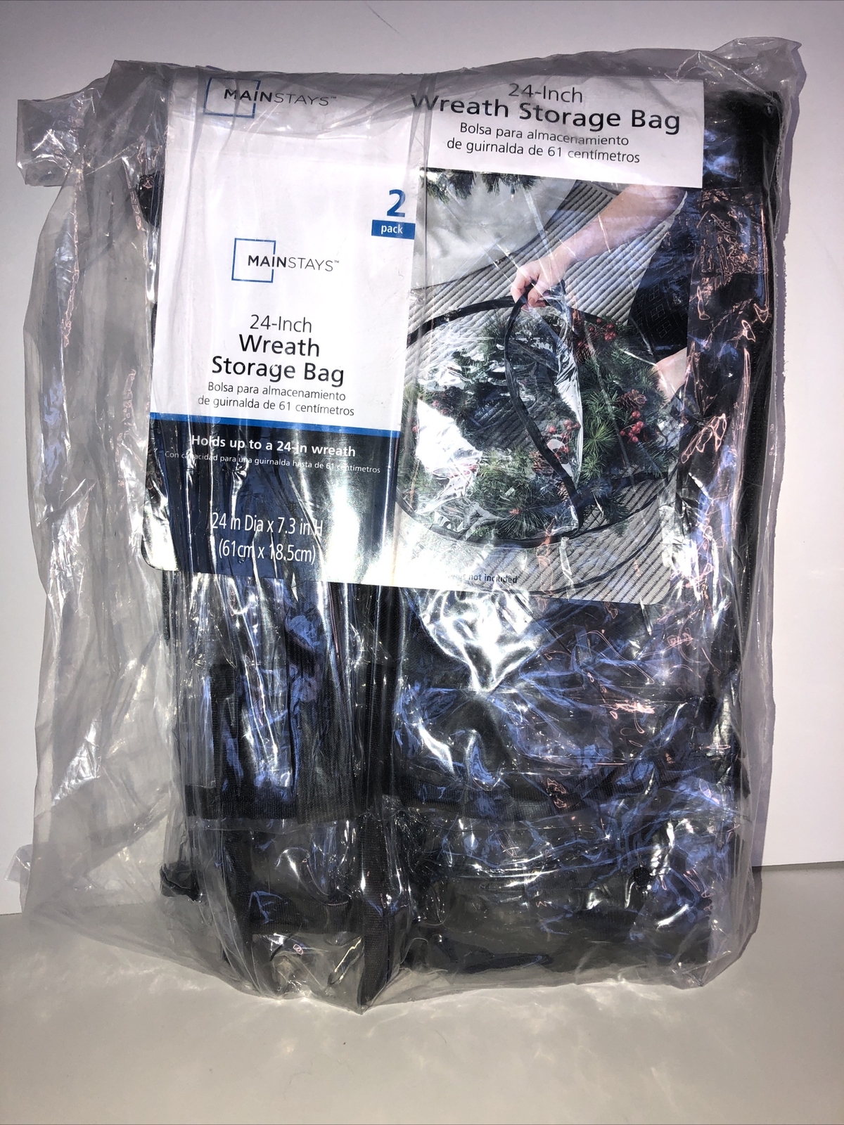 48 inch wreath storage bolsa