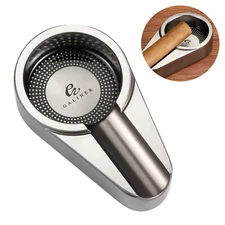 Galiner Portable Mini Cigar Ashtray Travel Small Size Aluminum Alloy Tobacco