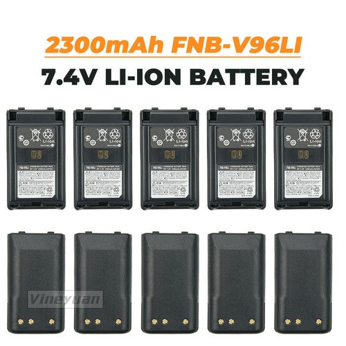 10 x batterie Li-ion FNB-V96Li pour radio Vertex standard VX350 VX351V VX354V - Photo 1 sur 12