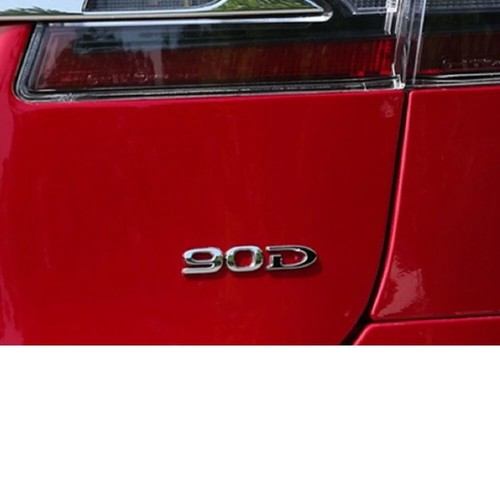 Insignia emblema P75D P85D P90D P95D P100D 85D 90D 95D 100D para Tesla MODELO 3 S Y X - Imagen 4 de 9