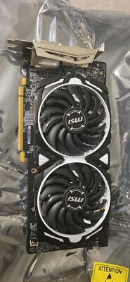MSI Radeon RX 580 ARMOR 8G OC 8GB GDDR5 Graphics Card