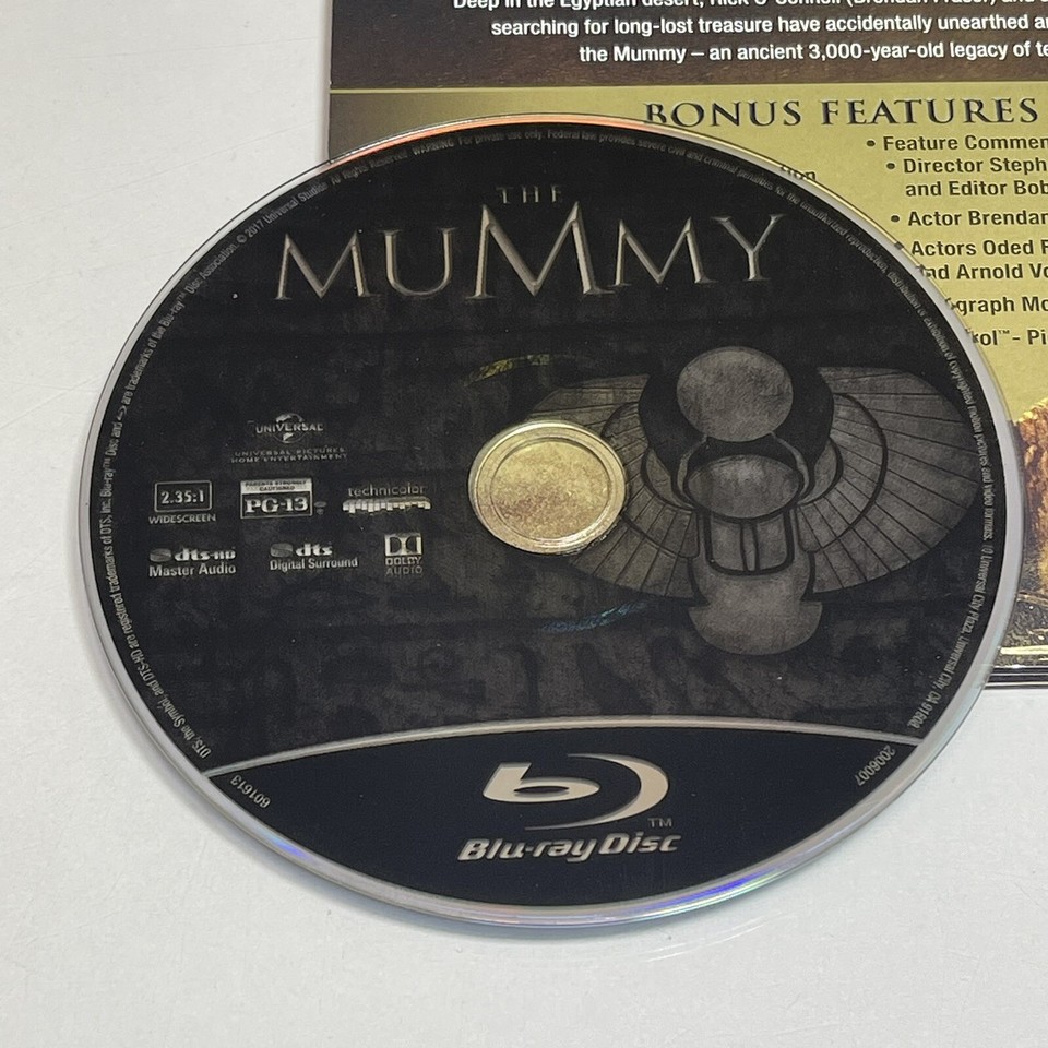The Mummy Ultimate Trilogy, 4k Ultra HD + Blu Ray 6Disc Set 3Movie