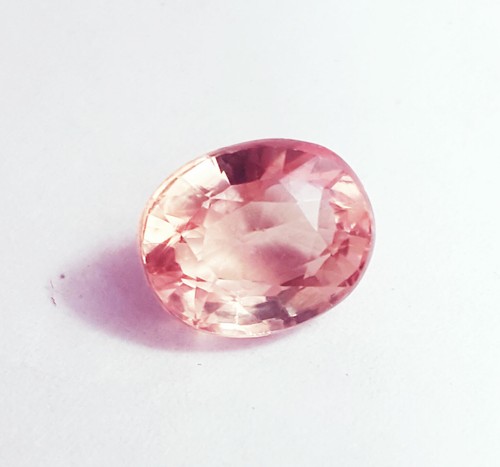 Piedra preciosa suelta rosa natural certificada morganita 5,60 quilates con regalo gratis - Imagen 5 de 7