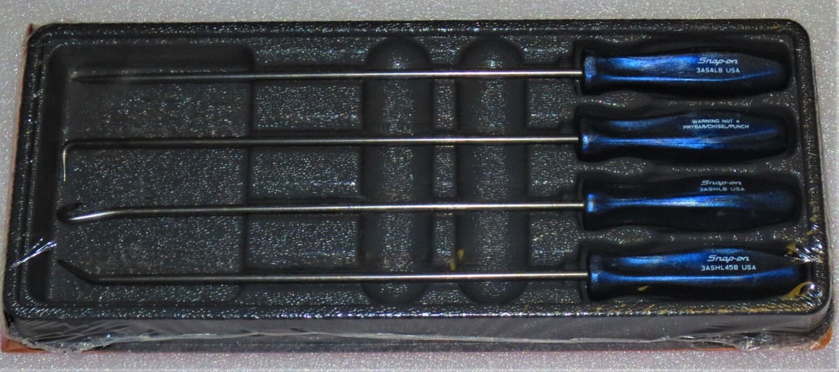 Snap-on LONG Pick Set ASAL204BMB *METALLIC BLUE* HANDLES NO CARD