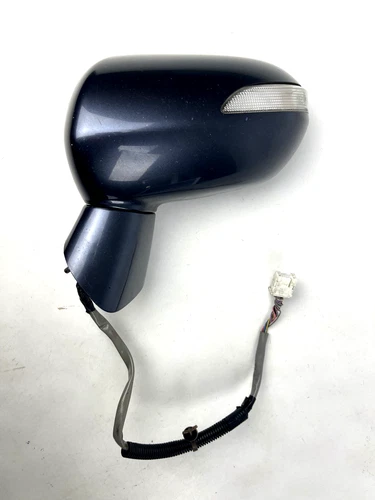 2008 Honda Jazz Passenger Left Wing Mirror Electric Power Folding NH642M Grey