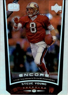 1998 Upper Deck Encore Steve Young San Francisco 49ers #127