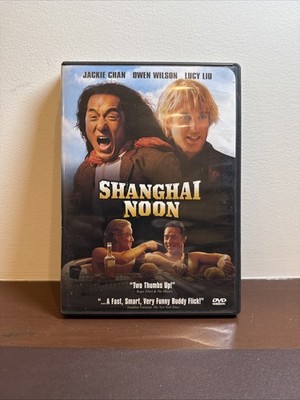 Shanghai Noon DVD 2000 Widescreen Jackie Chan Owen Wilson Lucy Liu