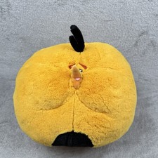 Angry Birds Yellow Inflated Bubbles Plush Animal Globe Bird Big