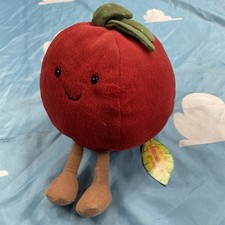 NWT Jellycat Amuseables Tomato Stuffed Toy, 7.5 inches - Vegetable Plush NEW