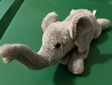 Yomiko Classics Jade Elephant Gray Small Stuffed Animal Plush Toy