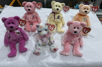 Ty Beanie Babies Mother s Day Bears 6 Different Mom, Mum Dear Ones New w/Tags!