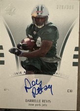 Darrelle Revis 2007 Sp Authentic Rookie RC Auto Autograph #251 278/399 HOF Jets