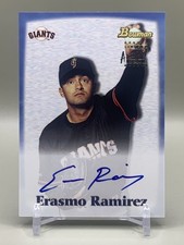 2000 Bowman Draft Picks & Prospects Erasmo Ramirez Auto - San Francisco Giants