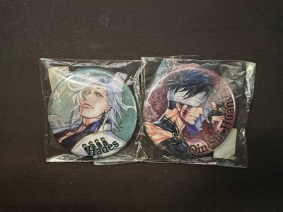 Shuumatsu no Walkure Manga Exhibition Hades Qin Shi Huang Can Badge Set