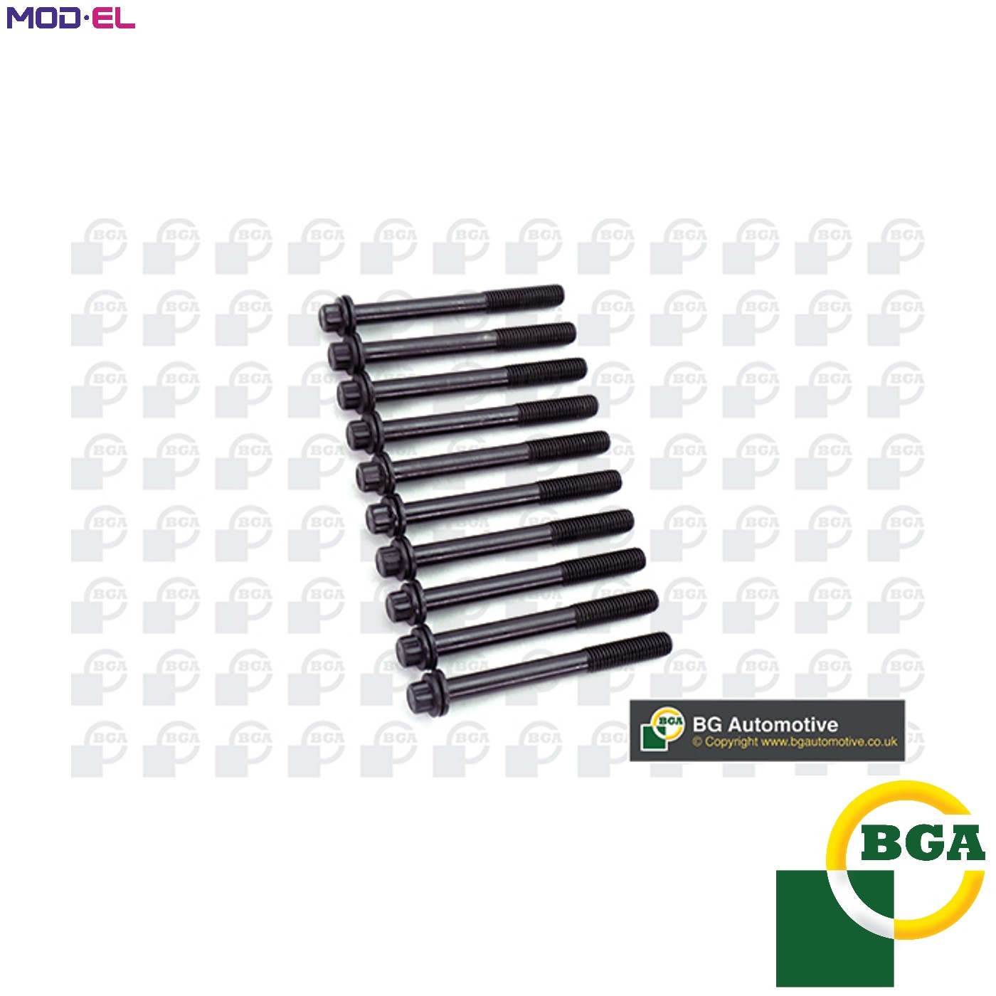 CYLINDER HEAD BOLT SET BK0137 FOR GEO SUBARU JUSTY/Mk/II G13B 1.3L 4cyl METRO