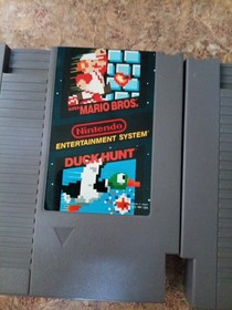 Super Mario Bros. Duck Hunt Nintendo NES And NASCAR Challenge Lot