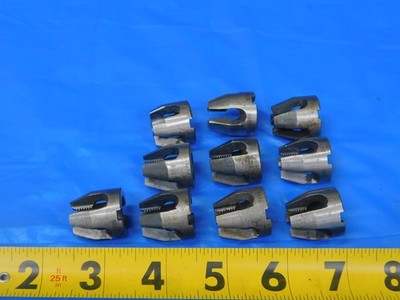 10PC LOT GREENFIELD #2 HSS ACORN THREAD DIES 5/16 - 24 NF MADE IN THE U.S.A.