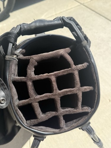 Vessel Stand Golf Bag 14 Way Black High End Custom Logo Baseball - Picture 10 of 14